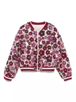 Simonetta жакет с пайетками, золотистый