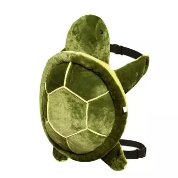 Симпатичная черепаха, противоударная подушка для защиты бедер для детей и взрослых на роликовых коньках, лыжах, зеленый, размеры: 52 см Hameb