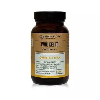 Simple Day, Омега 3 МАКС, 60 капсул. Inna marka