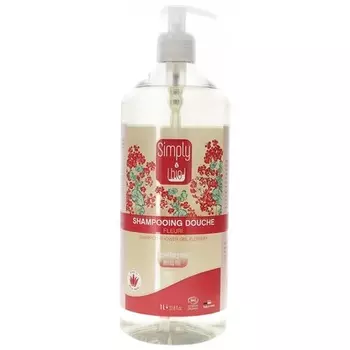 Simply Bio Shampoo Shower Flower Bio 1L - Средство для мытья волос Markenlos
