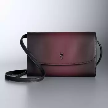 Simply Vera Фирменная мини-сумка через плечо Vera Wang Simply Vera Vera Wang, цвет Red Ancho Chili Ombre