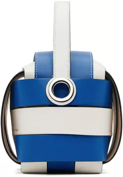 Сине-белая сумка с узлом Jw Anderson