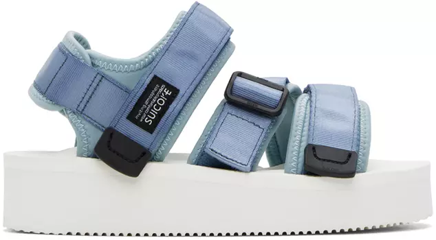 Сине-белые сандалии KISEE-PO Suicoke