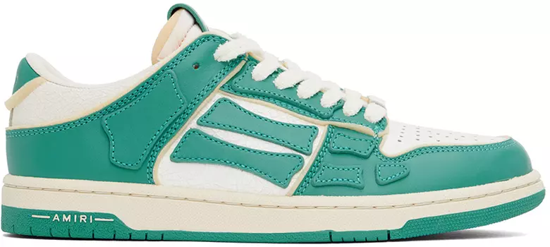 Сине-белые студенческие кроссовки Skel Top Low AMIRI