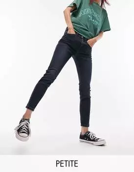 Сине-черные джинсы Topshop Petite Jamie