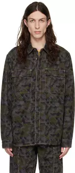 Сине-зеленая рубашка Snakebite Ksubi