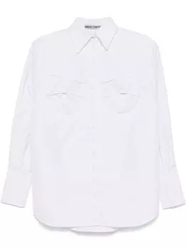 Sinead O'Dwyer декорированная рубашка, белый