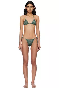 Синее бикини «The Spirale» Jean Paul Gaultier