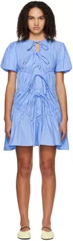 Синее мини-платье Crimi Renaissance Renaissance