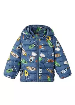 Синее пальто для мальчика NMMMONTY JACKET ROCKET Name t, синий