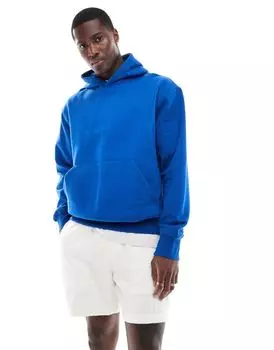 Синее тяжелое худи ASOS