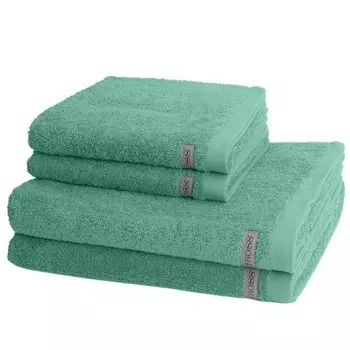 Sinfonie Набор полотенец Ross (4 шт), 50x1x100 см цвет karibik