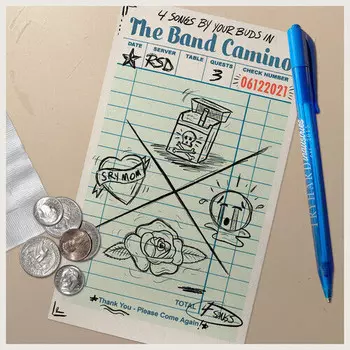 Сингл 12" Band Camino: 4 Songs by your buds in The Band Camino