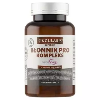 Singularis, Комплекс Fiber Pro Lactospore, 120 капсул.