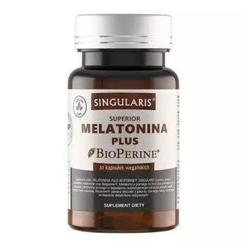 Singularis Мелатонин плюс, Биологически активная добавка, 30 капсул Inna Marka