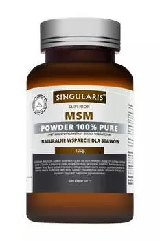 Singularis, Superior MSM Powder 100% Pure, Добавка , порошок 100 г