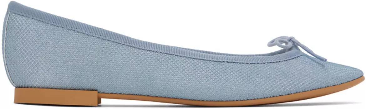 Синие балетки Cendrillon Repetto