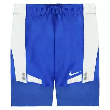 Синие белые мужские шорты для бега Dri Fit с эластичной талией 713586 460 Nike, синий