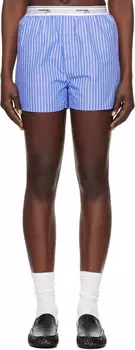 Синие боксеры HommeGirls, Classic Stripe