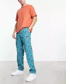 Синие брюки карго с принтом adidas Originals Adventure