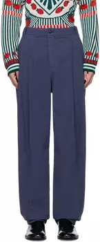 Синие брюки Клауса Корона Henrik Vibskov