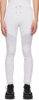 Синие брюки свободного кроя для отдыха Balmain