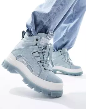 Синие джинсовые ботинки Buffalo Aspha NC Mid