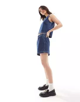 Синие джинсовые боксеры ASOS