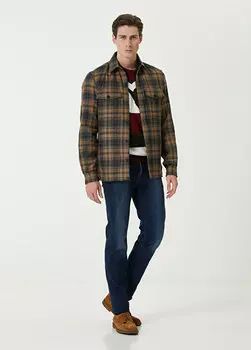 Синие джинсовые брюки Kiton