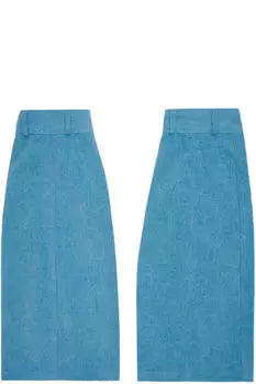 Синие джинсовые гетры Marshall Columbia