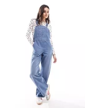 Синие джинсовые комбинезоны ASOS