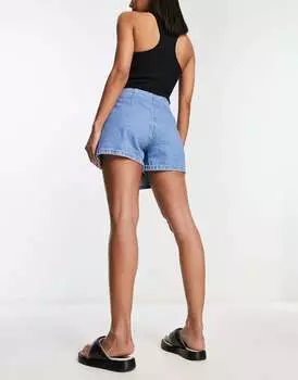 Синие джинсовые шорты ASOS