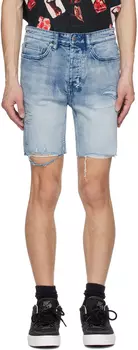 Синие джинсовые шорты Chopper Ksubi