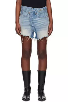 Синие джинсовые шорты Crossover R13