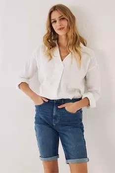 Синие джинсовые шорты Fatface Bisley Fat Face, синий