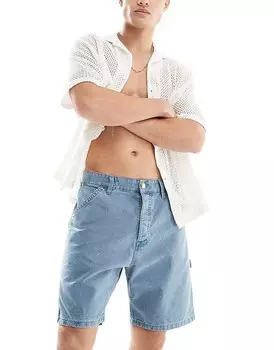 Синие джинсовые шорты широкого кроя Jack & Jones