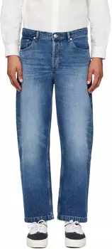 Синие джинсы Achille A.P.C., Washed indigo