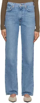 Синие джинсы AGOLDE Harper