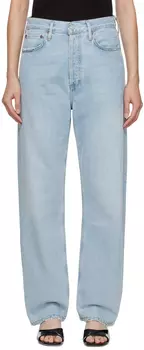 Синие джинсы AGOLDE Riley