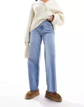 Синие джинсы ASOS Dad