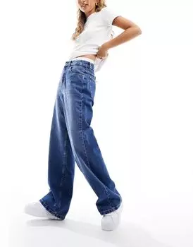 Синие джинсы ASOS Dad