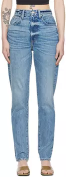 Синие джинсы-битники SLVRLAKE