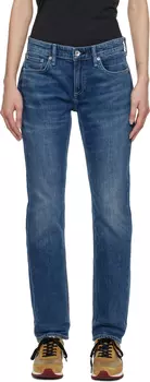 Синие джинсы-бойфренды Dre rag & bone