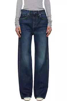 Синие джинсы Bonnie KHAITE