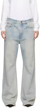 Синие джинсы Bootcut We11done, Sky