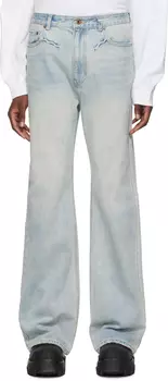 Синие джинсы Bootcut We11done, Sky