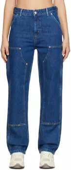 Синие джинсы Carhartt Work In Progress Nash