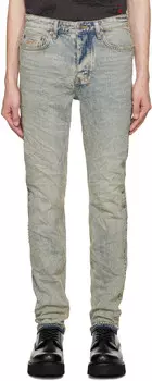 Синие джинсы Chitch Stagelight с заклепками Ksubi