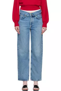 Синие джинсы Echo Taper AGOLDE