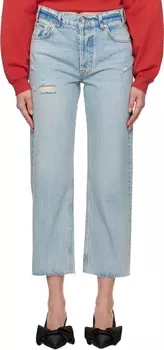 Синие джинсы Gavin ANINE BING, Blue reservoir